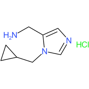 [1-(Cyclopropylmethyl)-1H-imidazol-5-yl]methanamine hydrochloride