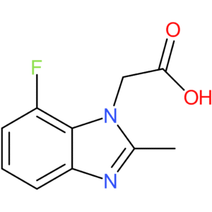 2-{7-Fluoro-2-methyl-1H-benzo[d]imidazol-1-yl}acetic acid