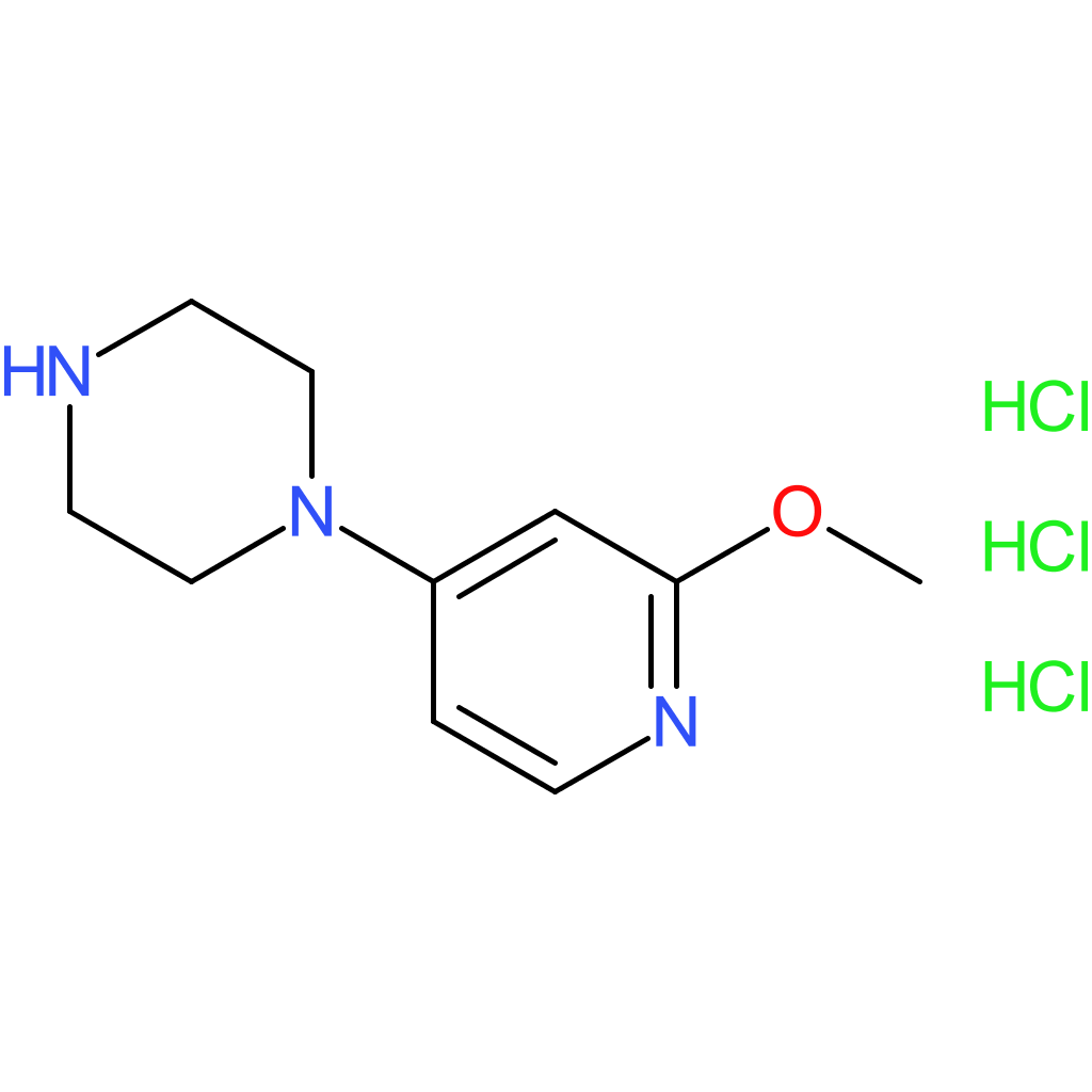 1-(2-Methoxypyridin-4-yl)piperazine trihydrochloride
