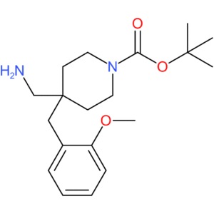 tert-Butyl 4-(aminomethyl)-4-(2-methoxybenzyl)piperidine-1-carboxylate