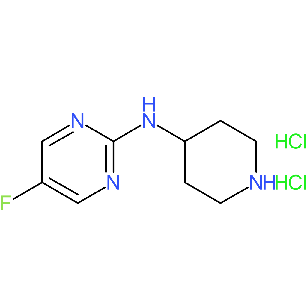 5-Fluoro-N-(piperidin-4-yl)pyrimidin-2-amine dihydrochloride