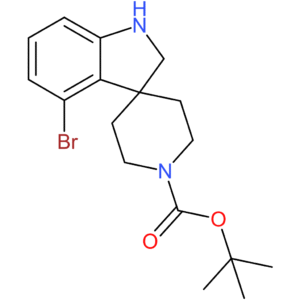 tert-Butyl 4-bromo-1,2-dihydrospiro[indole-3,4′-piperidine]-1′-carboxylate