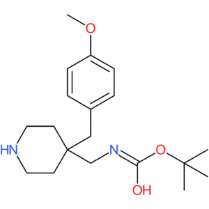 tert-Butyl [4-(4-methoxybenzyl)piperidin-4-yl]methylcarbamate