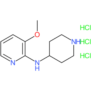 3-Methoxy-N-(piperidin-4-yl)pyridin-2-amine trihydrochloride