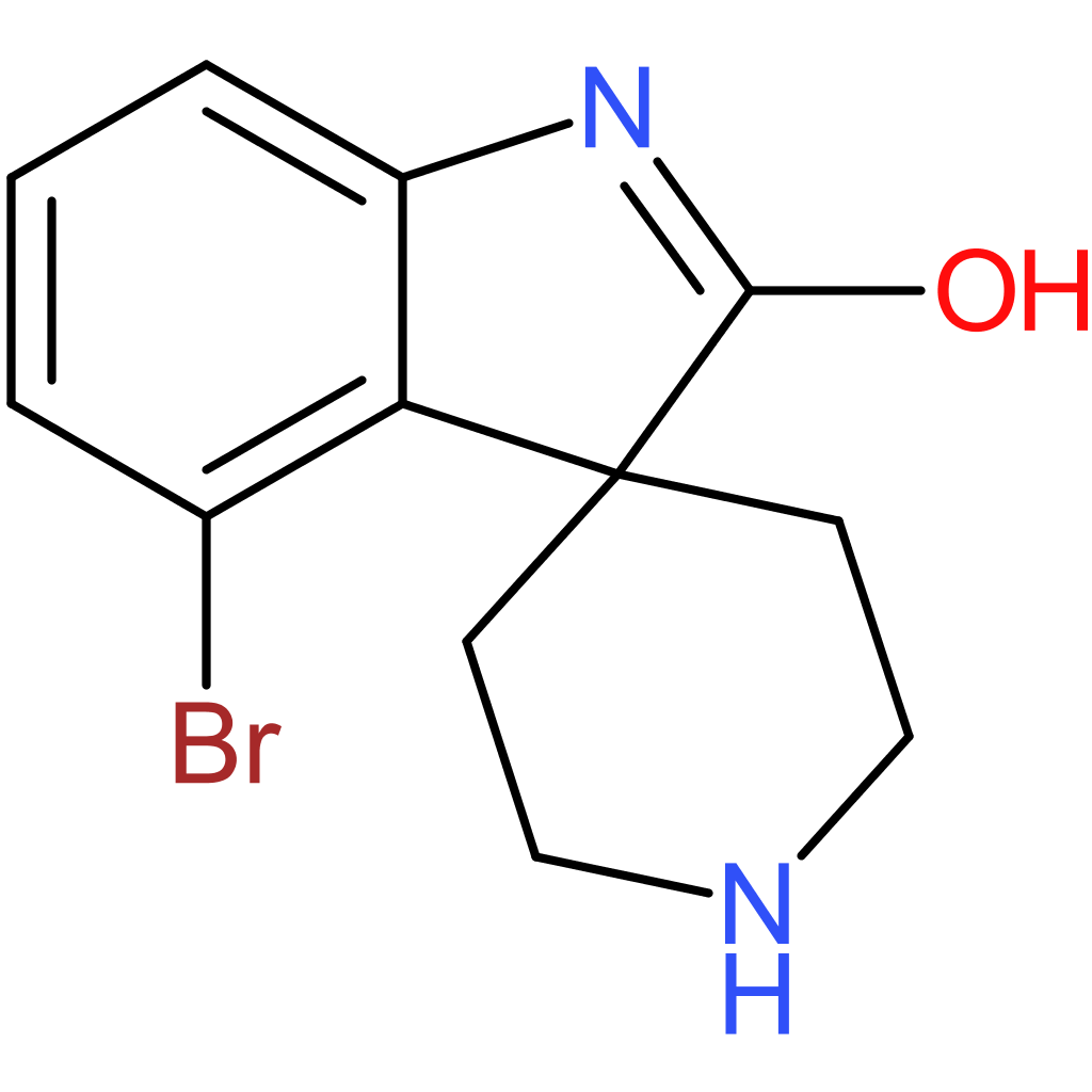 4-Bromo-1,2-dihydrospiro[indole-3,4′-piperidine]-2-one