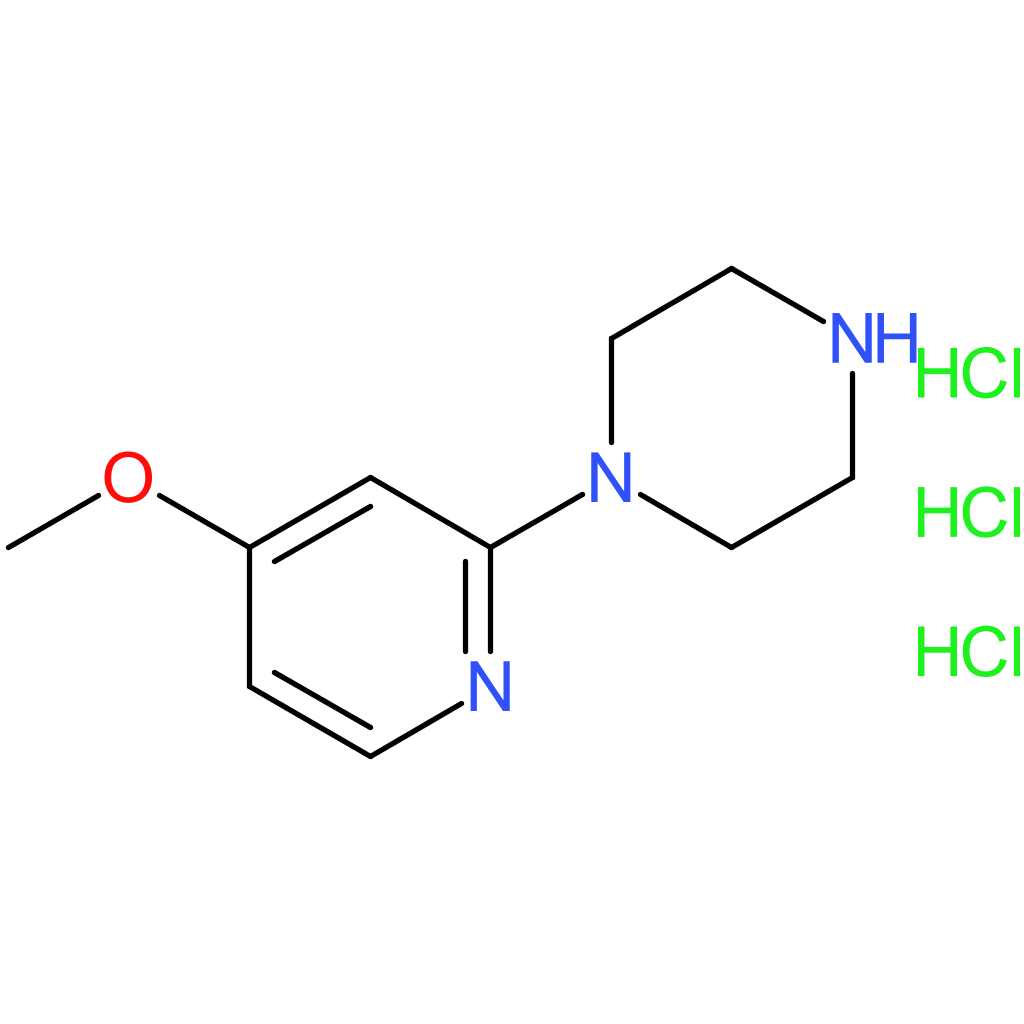1-(4-Methoxypyridin-2-yl)piperazine trihydrochloride