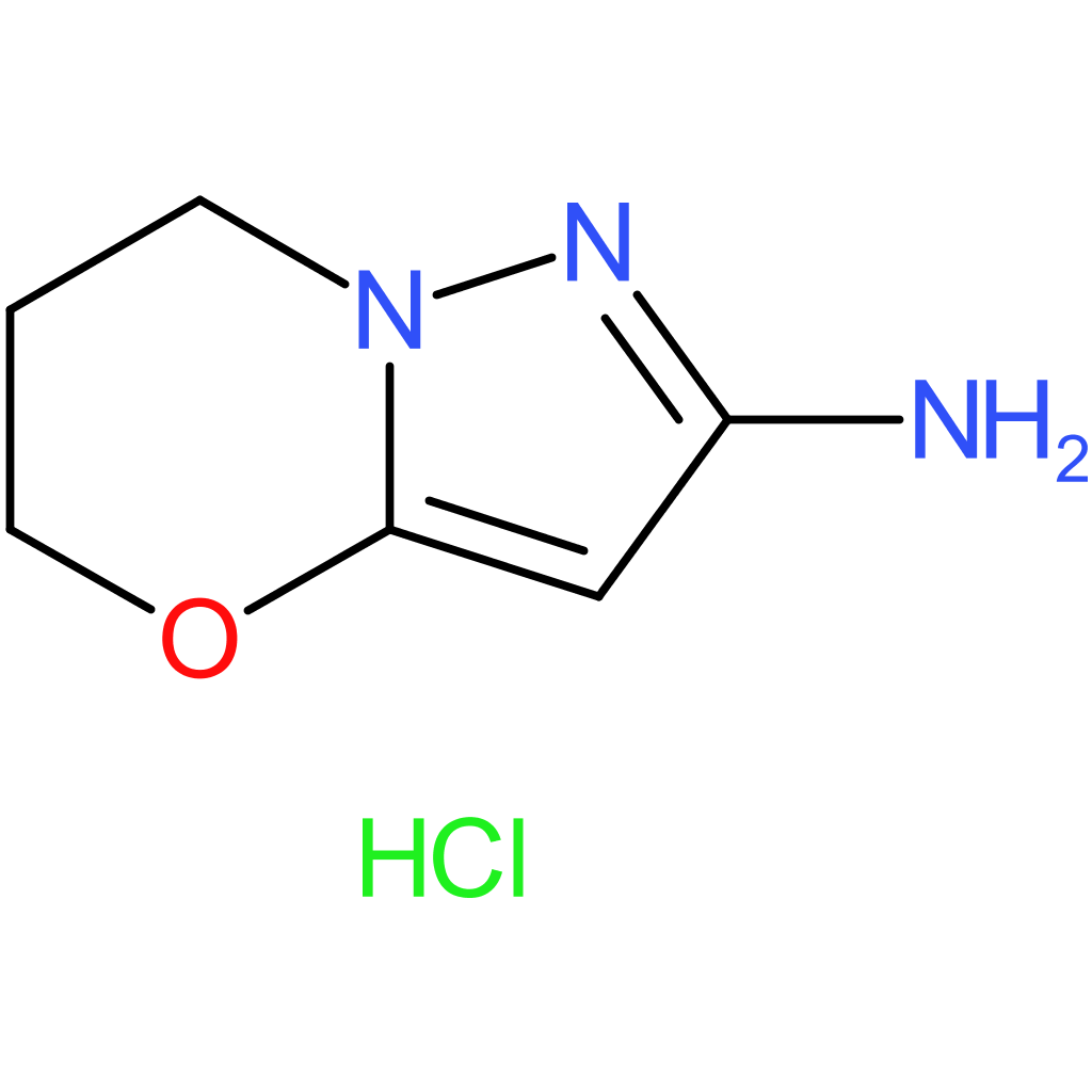 6,7-Dihydro-5H-pyrazolo[5,1-b][1,3]oxazin-2-amine hydrochloride