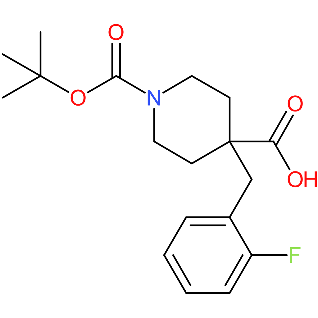 1-(tert-Butoxycarbonyl)-4-(2-fluorobenzyl)piperidine-4-carboxylic acid