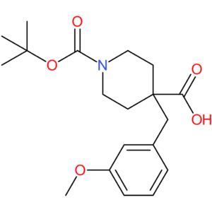 1-(tert-Butoxycarbonyl)-4-(3-methoxybenzyl)piperidine-4-carboxylic acid