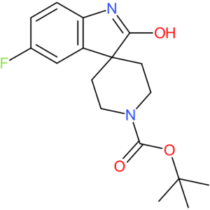tert-Butyl 5-fluoro-2-oxo-1,2-dihydrospiro[indole-3,4′-piperidine]-1′-carboxylate