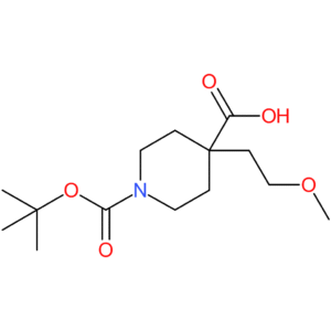 1-(tert-Butoxycarbonyl)-4-(2-methoxyethyl)piperidine-4-carboxylic acid