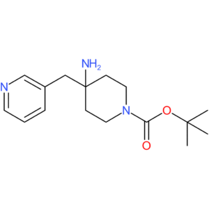 tert-Butyl 4-amino-4-(pyridin-3-ylmethyl)piperidine-1-carboxylate