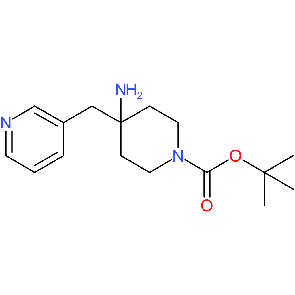 tert-Butyl 4-amino-4-(pyridin-3-ylmethyl)piperidine-1-carboxylate