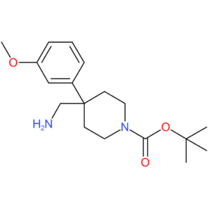 tert-Butyl 4-(aminomethyl)-4-(3-methoxyphenyl)piperidine-1-carboxylate