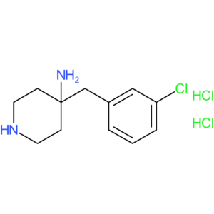 4-(3-Chlorobenzyl)piperidin-4-amine dihydrochloride