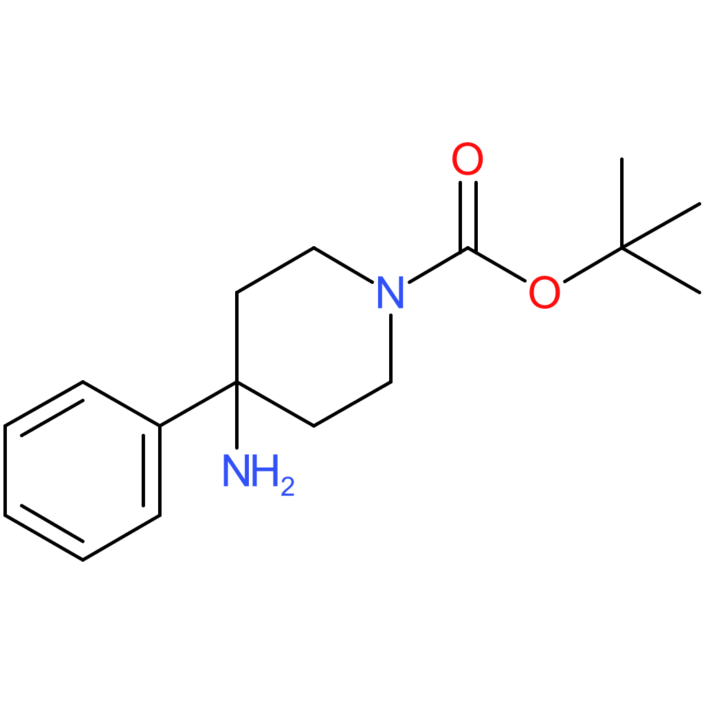 tert-Butyl 4-amino-4-phenylpiperidine-1-carboxylate