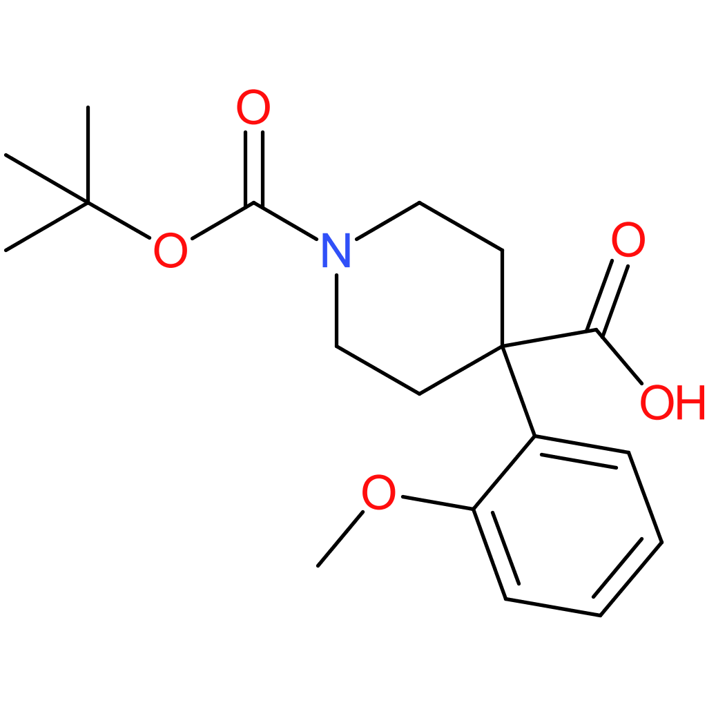 1-(tert-Butoxycarbonyl)-4-(2-methoxyphenyl)piperidine-4-carboxylic acid
