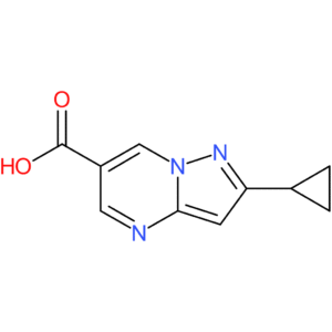 2-Cyclopropylpyrazolo[1,5-a]pyrimidine-6-carboxylic acid