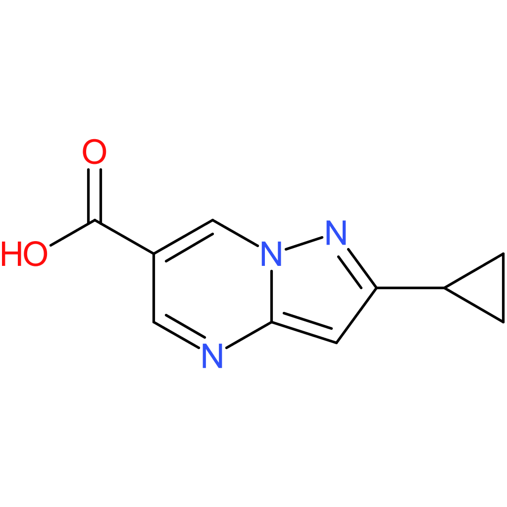 2-Cyclopropylpyrazolo[1,5-a]pyrimidine-6-carboxylic acid