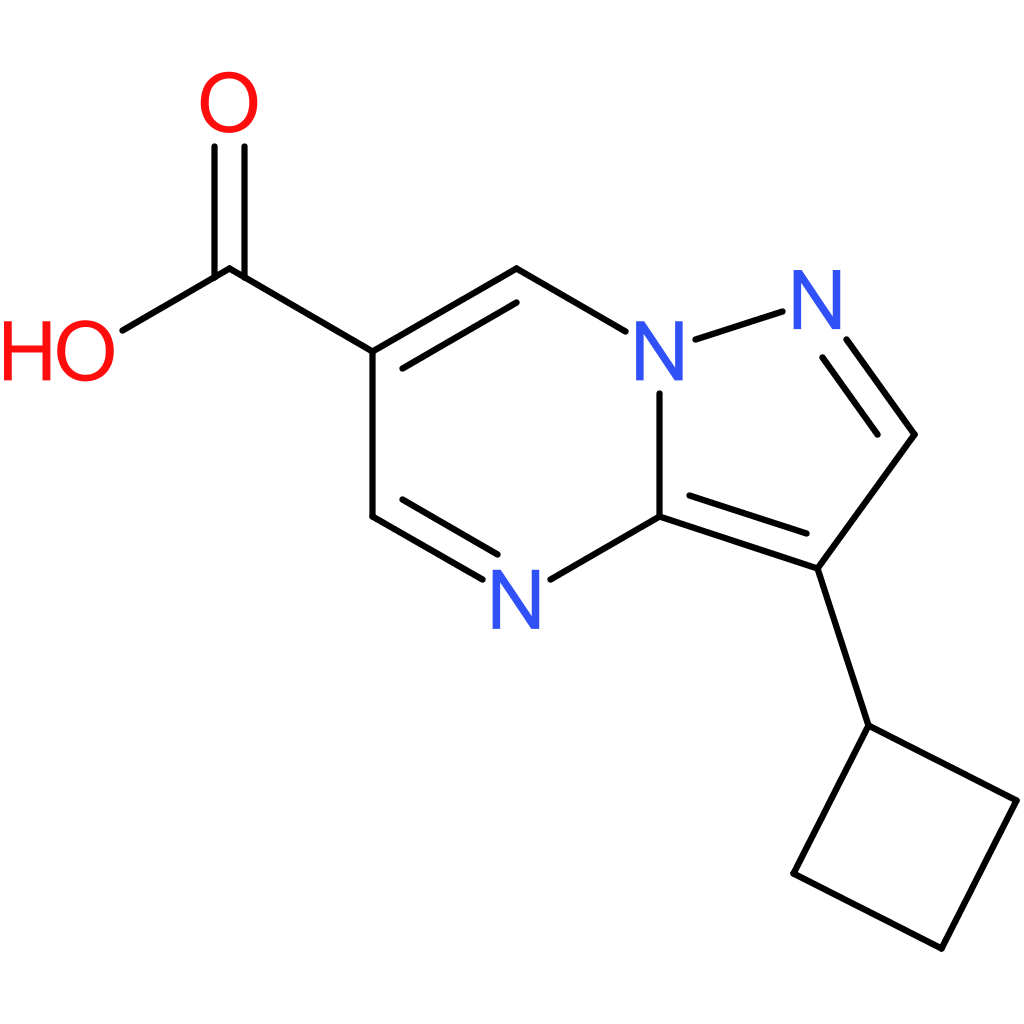 3-Cyclobutylpyrazolo[1,5-a]pyrimidine-6-carboxylic acid
