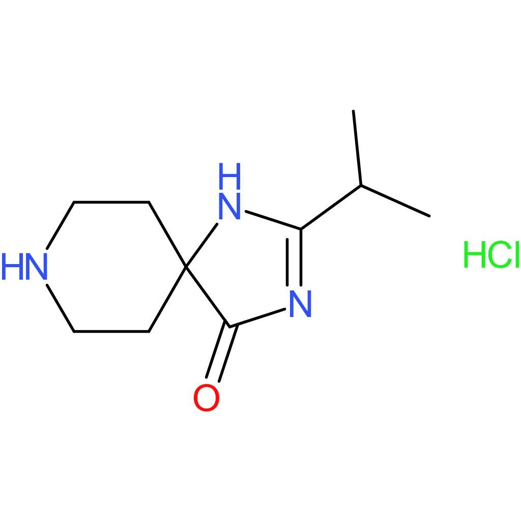 2-Isopropyl-1,3,8-triazaspiro[4.5]dec-1-en-4-one hydrochloride