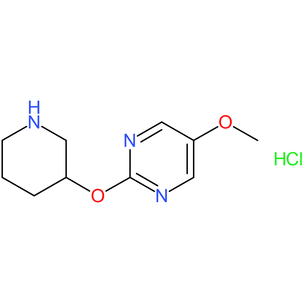 5-Methoxy-2-(piperidin-3-yloxy)pyrimidine hydrochloride