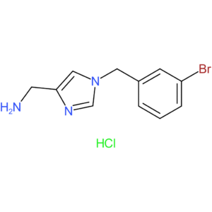 [1-(3-Bromobenzyl)-1H-imidazol-4-yl]methanamine hydrochloride