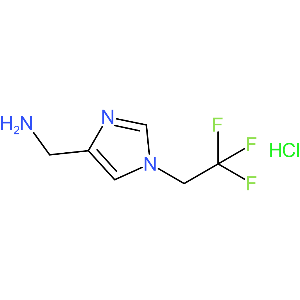 [1-(2,2,2-Trifluoroethyl)-1H-imidazol-4-yl]methanamine hydrochloride
