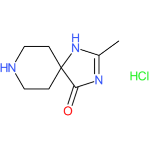 2-Methyl-1,3,8-triazaspiro[4.5]dec-1-en-4-one hydrochloride
