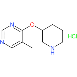 5-Methyl-4-(piperidin-3-yloxy)pyrimidine hydrochloride