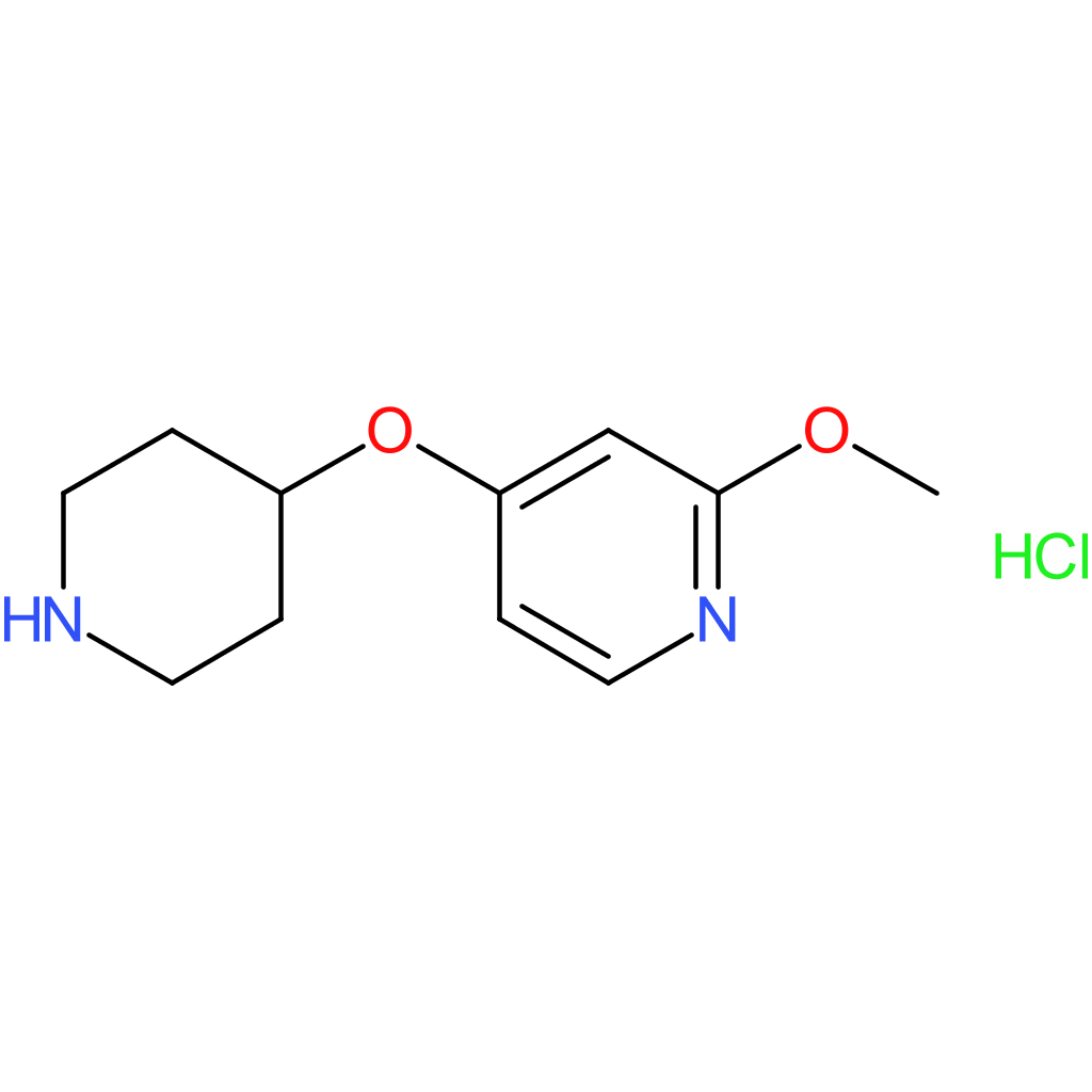 2-Methoxy-4-(piperidin-4-yloxy)pyridine hydrochloride