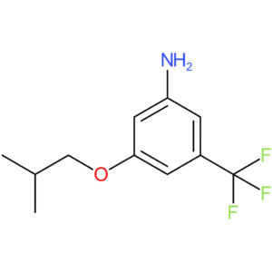 3-Isobutoxy-5-(trifluoromethyl)benzenamine