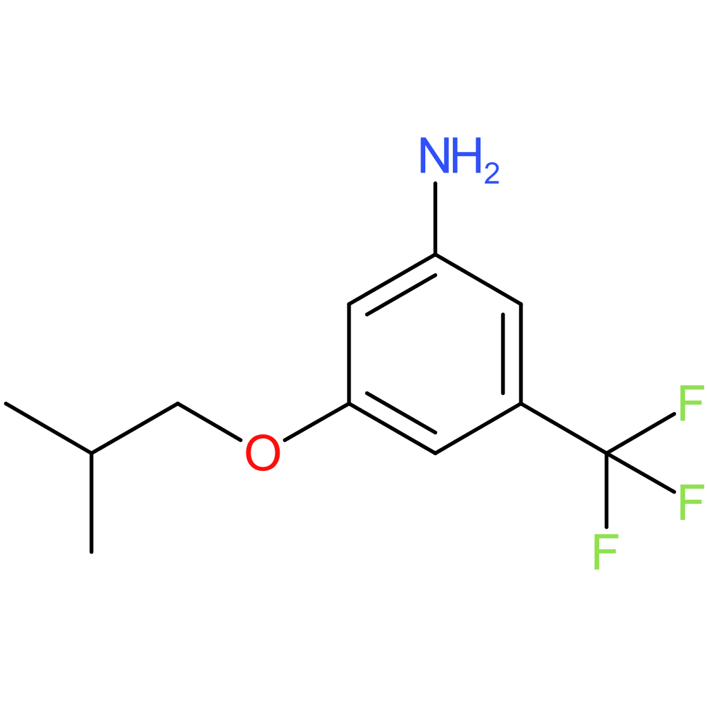 3-Isobutoxy-5-(trifluoromethyl)benzenamine