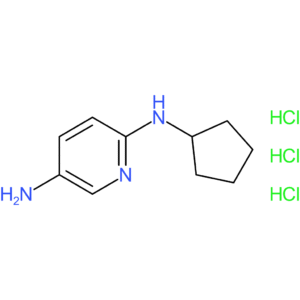 N2-Cyclopentylpyridine-2,5-diamine trihydrochloride