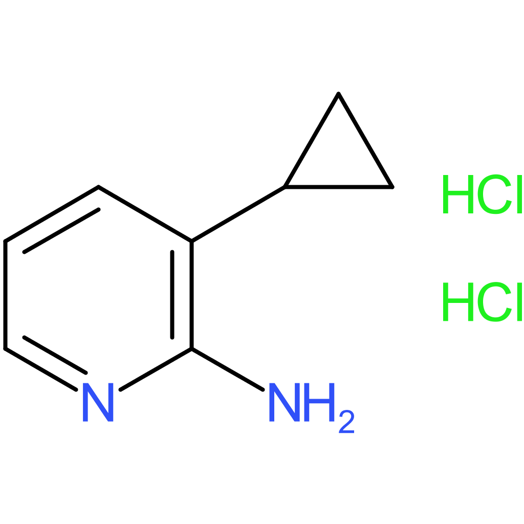 3-Cyclopropylpyridin-2-amine dihydrochloride