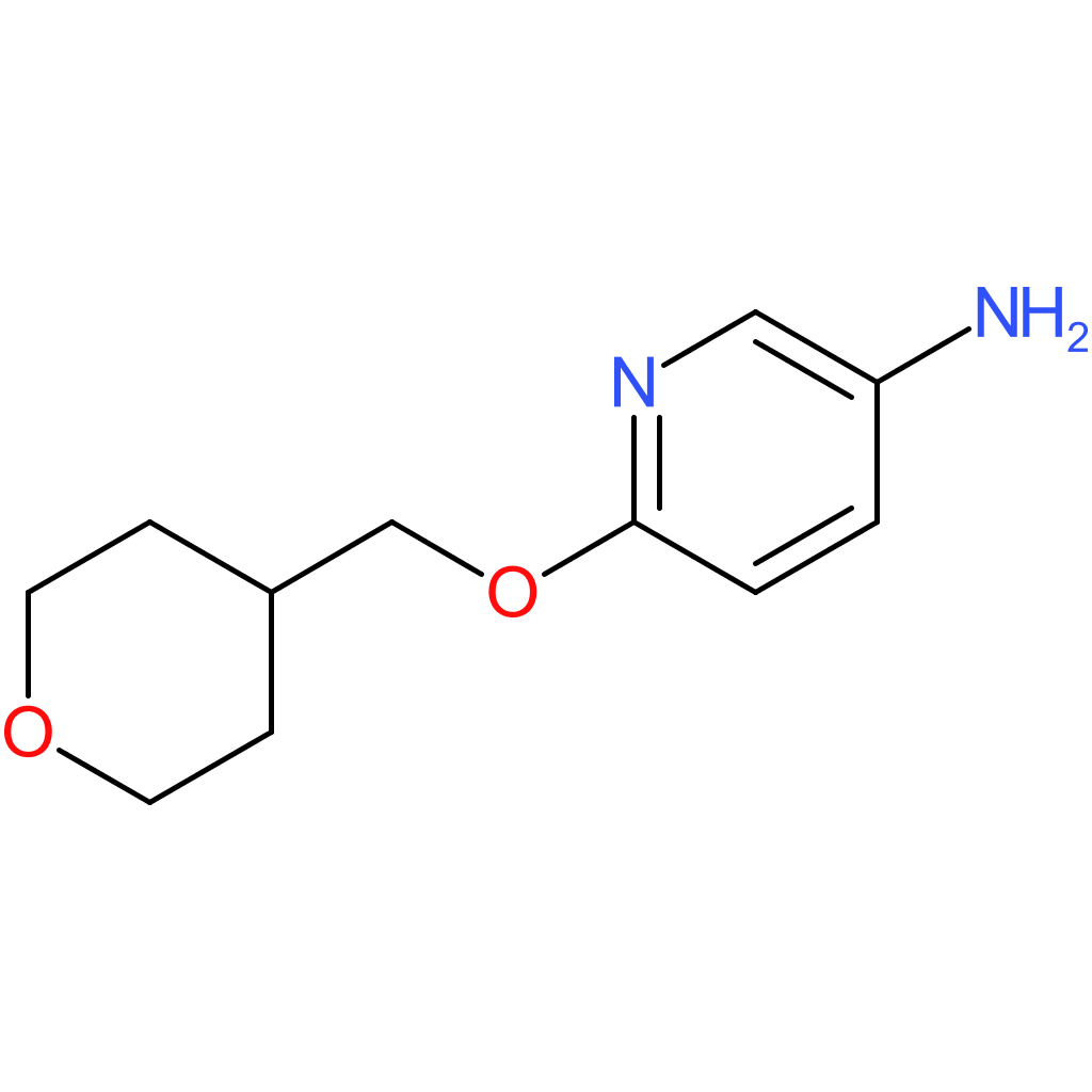 6-[(Tetrahydro-2H-pyran-4-yl)methoxy]pyridin-3-amine