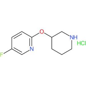 5-Fluoro-2-(piperidin-3-yloxy)pyridine hydrochloride