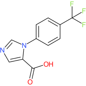 1-[4-(Trifluoromethyl)phenyl]-1H-imidazole-5-carboxylic acid