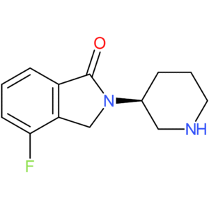 (S)-4-Fluoro-2-(piperidin-3-yl)isoindolin-1-one