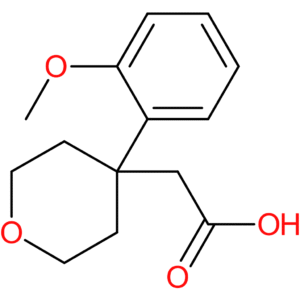 2-[4-(2-Methoxyphenyl)-tetrahydro-2H-pyran-4-yl]acetic acid