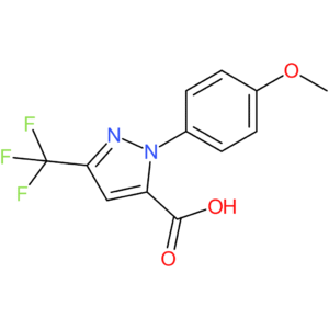 1-(4-Methoxyphenyl)-3-(trifluoromethyl)-1H-pyrazole-5-carboxylic acid