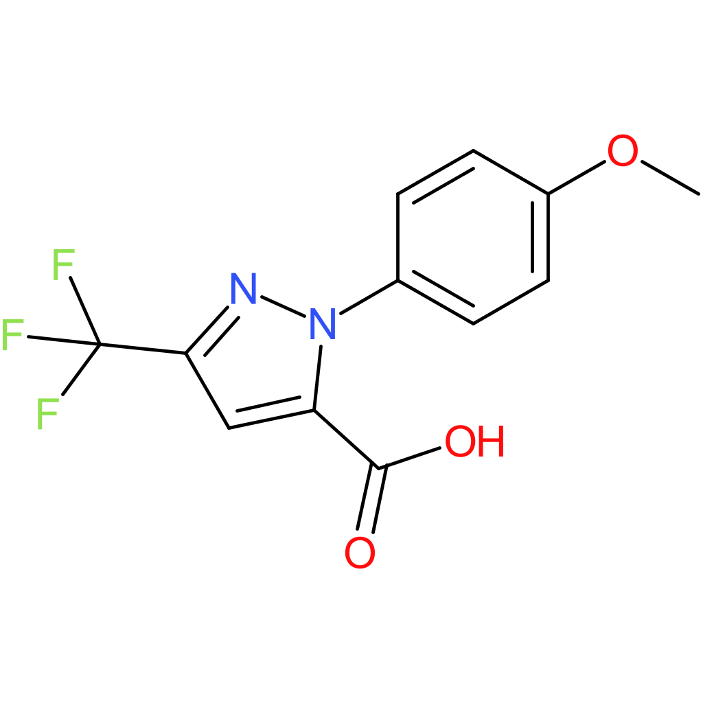 1-(4-Methoxyphenyl)-3-(trifluoromethyl)-1H-pyrazole-5-carboxylic acid