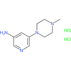 5-(4-Methylpiperazin-1-yl)pyridin-3-amine dihydrochloride