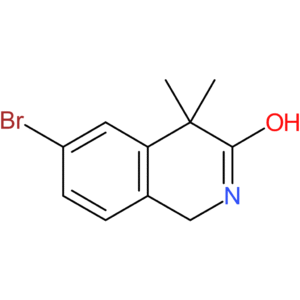 6-Bromo-4,4-dimethyl-1,2-dihydroisoquinolin-3(4H)-one