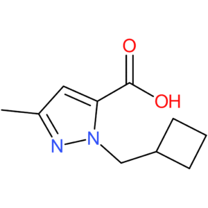 1-(Cyclobutylmethyl)-3-methyl-1H-pyrazole-5-carboxylic acid