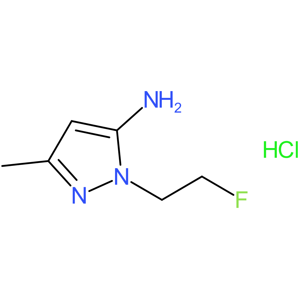 1-(2-Fluoroethyl)-3-methyl-1H-pyrazol-5-amine hydrochloride