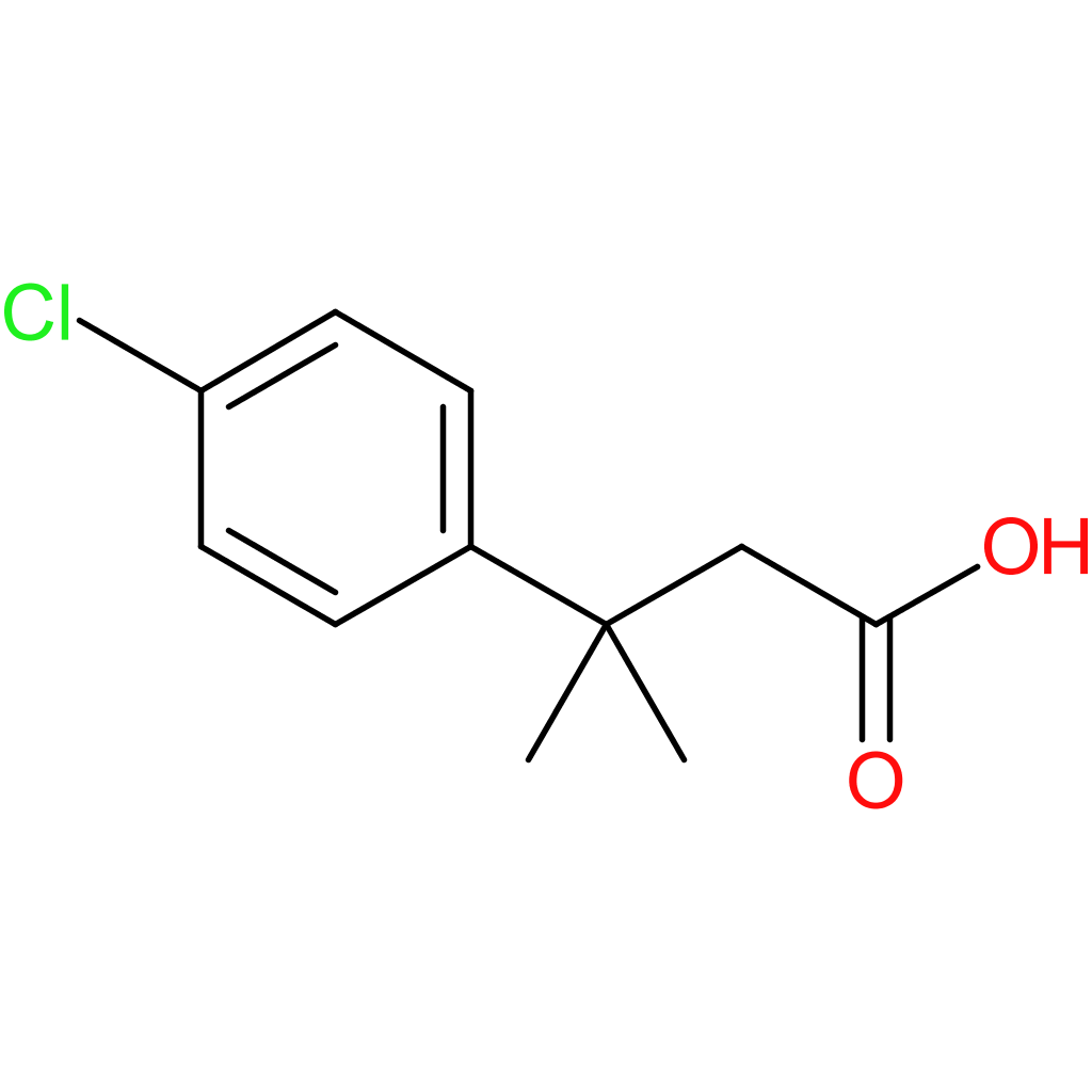3-(4-Chlorophenyl)-3-methylbutanoic acid