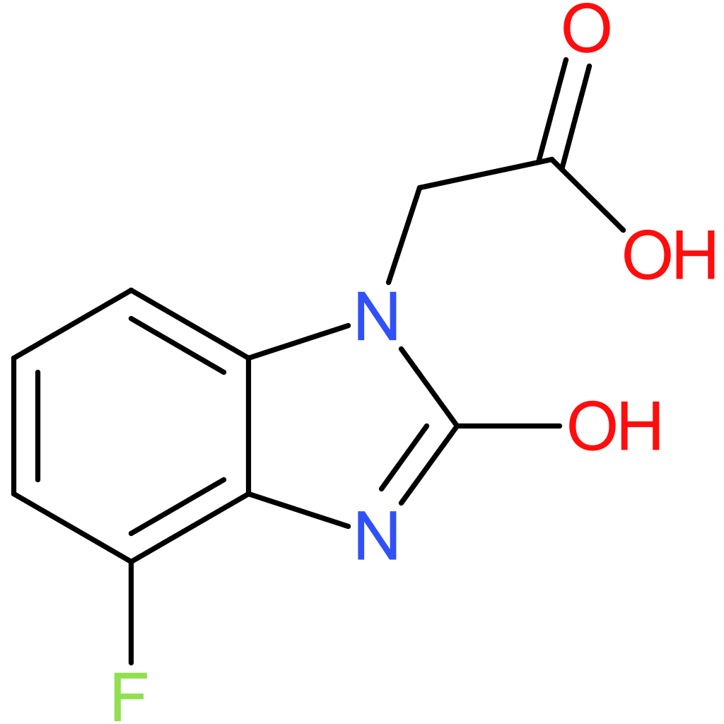 2-{4-Fluoro-2-oxo-2,3-dihydrobenzo[d]imidazol-1-yl}acetic acid