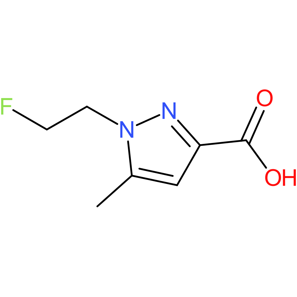 1-(2-Fluoroethyl)-5-methyl-1H-pyrazole-3-carboxylic acid