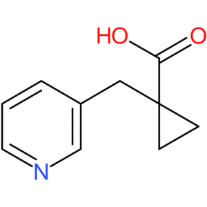 1-(Pyridin-3-ylmethyl)cyclopropanecarboxylic acid